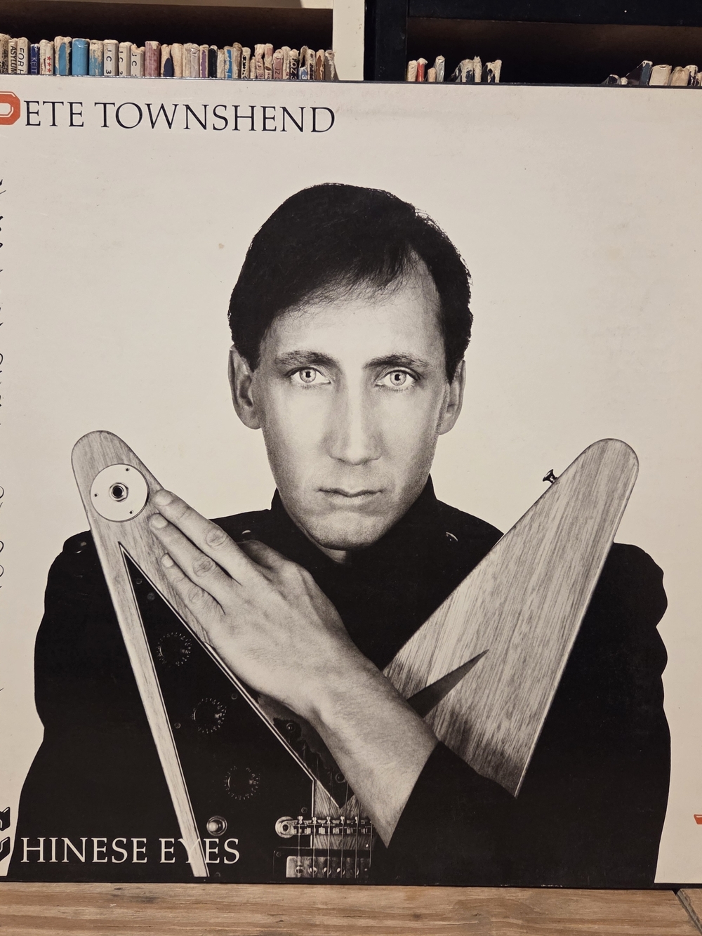 Pete Townshend 'All the best cowbChinese Eyes' Vinyl vintage 82
